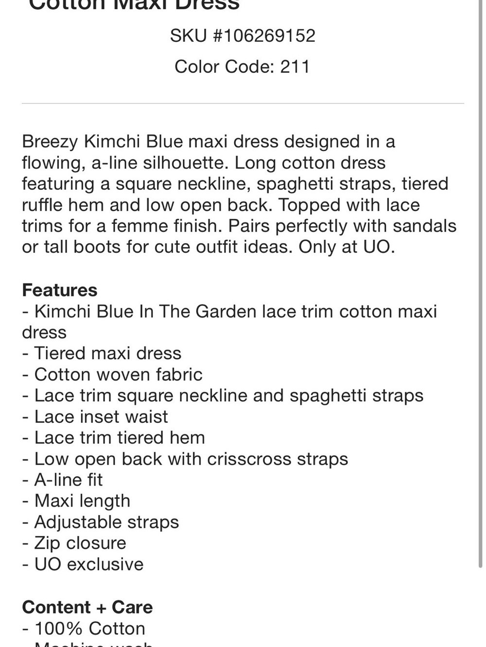 Butterfly Maxi Dress - Picture 13 of 13